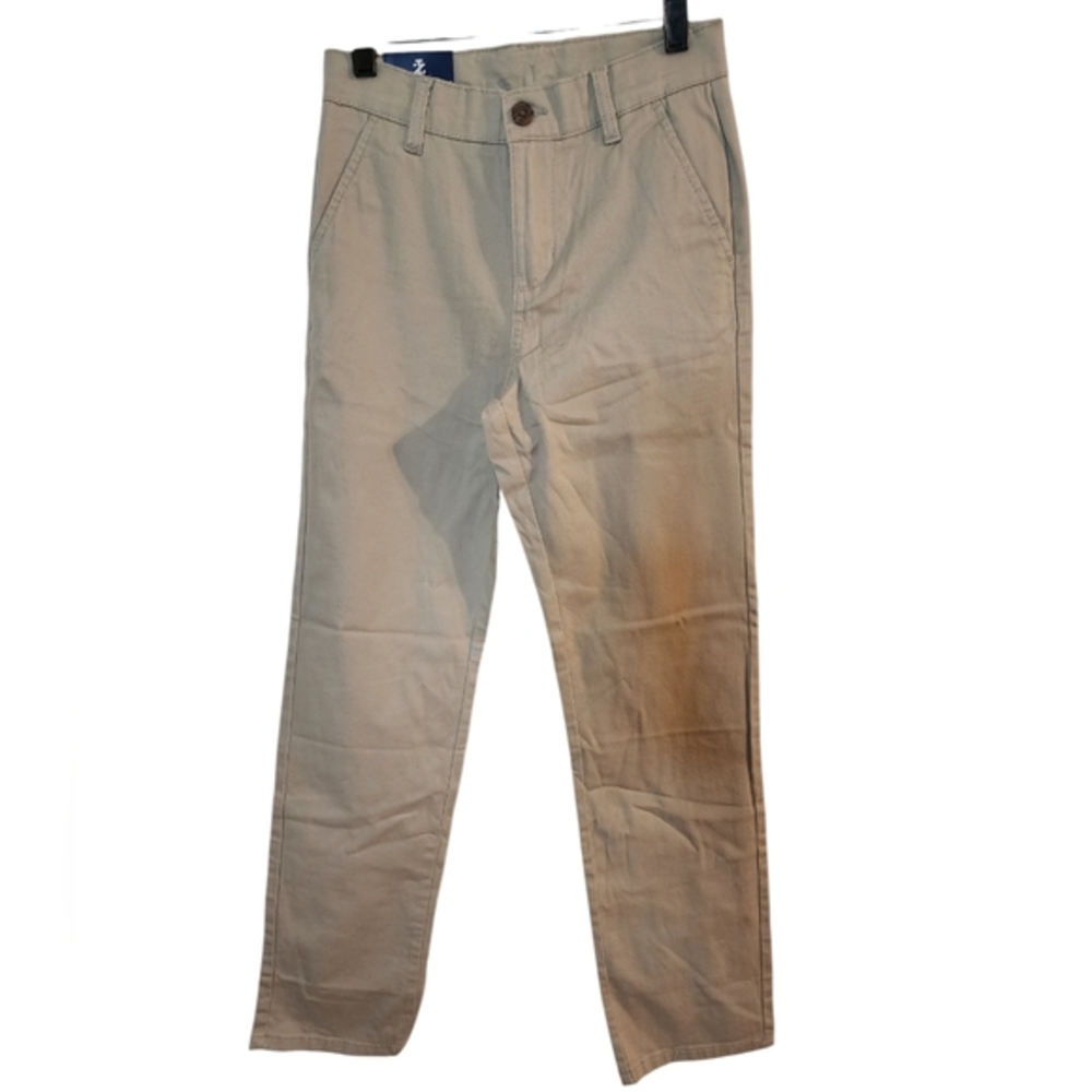 Izod Boys‎ khaki school uniform pants Size 14